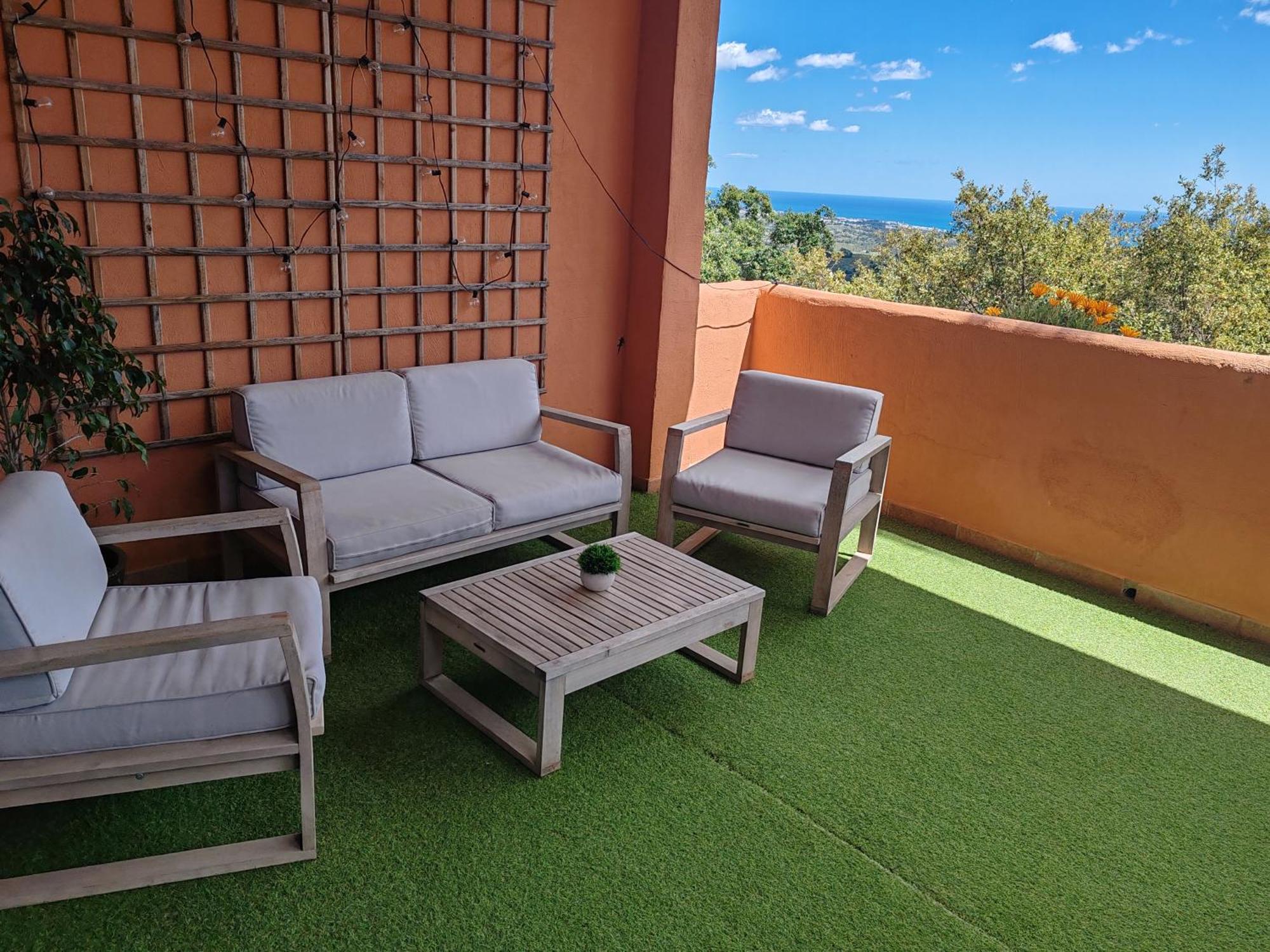 Luxury Apartment With Sea Views, Golf, Gym, Spa, 7 Pools Ojen Exterior photo